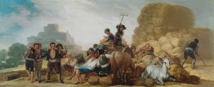 The Era or The Summer, 1786 by Francisco de Goya