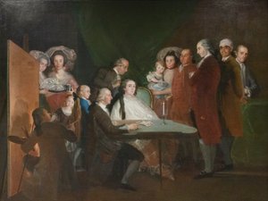 The Family of the Infant Don Luis of Bourbon
