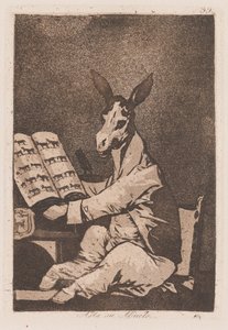 As Far As His Grandfather by Francisco de Goya
