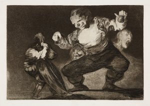 Silly Idiot by Francisco Jose de Goya y Lucientes