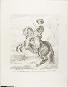 Gaspar de Guzman, Count-Duke of Olivares by Francisco Jose de Goya y Lucientes