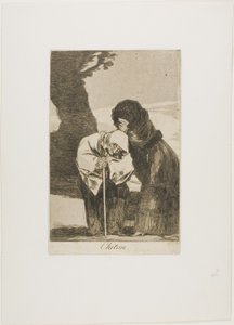 Hush, Plate 28 from Los Caprichos by Francisco Jose de Goya y Lucientes