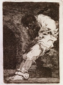 If It Is a Criminal He Dies Quickly by Francisco de Goya
