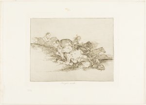 It Always Happens, plate eight from The Disasters of War by Francisco Jose de Goya y Lucientes