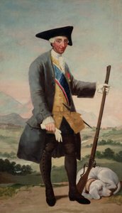 King Charles III (1716-88) as a Huntsman by Francisco de Goya