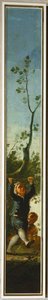 Little Boy and a Tree by Francisco Jose de Goya y Lucientes