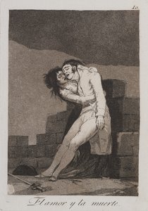 Love and Death by Francisco de Goya