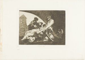 Nor do these, plate eleven from The Disasters of War by Francisco Jose de Goya y Lucientes