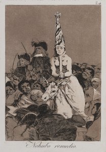 Nothing Could Be Done About It by Francisco de Goya