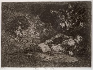 Nothing. The event will tell, plate 69 of 