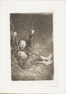 Old Man on a Swing
