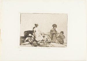 Perhaps They Are of Another Breed, Plate 61 from The Disasters of War by Francisco Jose de Goya y Lucientes