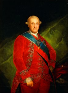Portrait of Charles IV of Bourbon by Francisco Jose de Goya y Lucientes