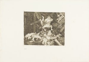 Ravages of War, plate 30 from The Disasters of War by Francisco Jose de Goya y Lucientes