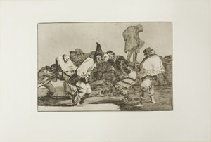 Rejoice, Carnival, for Tomorrow Thou wilt Be Ashes, plate 14 from Los Proverbios by Francisco Jose de Goya y Lucientes
