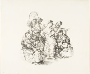 The Andalusian Dance by Francisco Jose de Goya y Lucientes