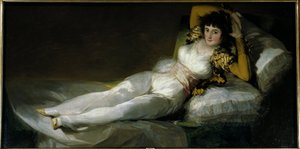 The Clothed Maja by Francisco Jose de Goya y Lucientes