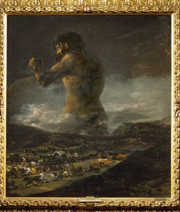 The Colossus by Francisco Jose de Goya y Lucientes