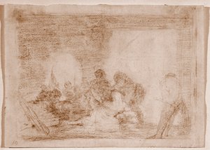 The Disasters of War: A man witness of the raping of his wife