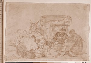 The Disasters of War: Strange devotion by Francisco de Goya