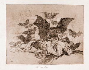 The Disasters of War: The Results (etching from preparatory drawing) by Francisco de Goya