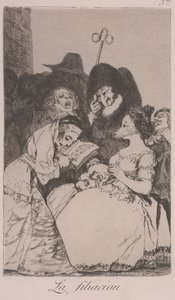 The Filiation (La Filiacion) by Francisco de Goya