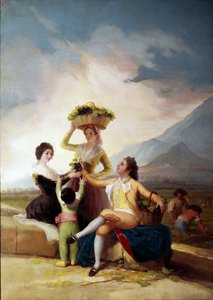 The Harvest by Francisco de Goya
