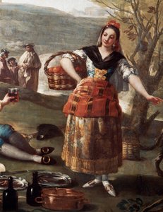 The Orange Vendor by Francisco Jose de Goya y Lucientes
