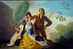 The Parasol by Francisco de Goya