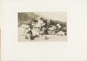 These too, plate 25 from The Disasters of War by Francisco Jose de Goya y Lucientes