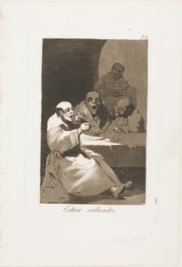 They are Hot, plate 13 from Los Caprichos by Francisco Jose de Goya y Lucientes