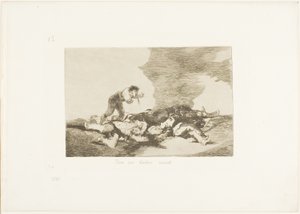 This is What You Were Born For, Plate Twelve from The Disasters of War by Francisco Jose de Goya y Lucientes