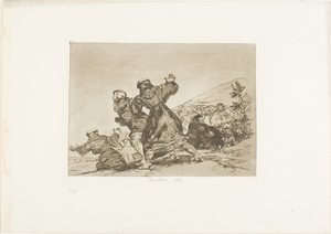 This too, Plate 43 from The Disasters of War by Francisco Jose de Goya y Lucientes