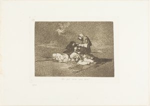 What is the Use of a Cup?, plate 59 from The Disasters of War by Francisco Jose de Goya y Lucientes