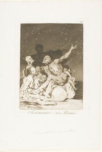 When Day Breaks We Will Be Off, plate 71 from Los Caprichos by Francisco Jose de Goya y Lucientes