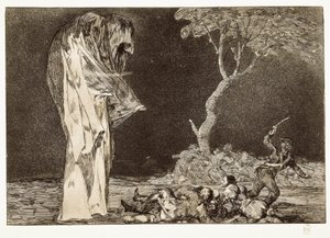 Board 2 in Disparates by Francisco de Goya