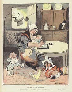 Illustration for Le Rire by Francisco Sancha y Lengo