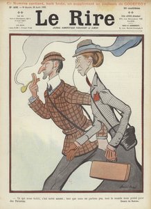 Illustration for Le Rire by Francisco Sancha y Lengo