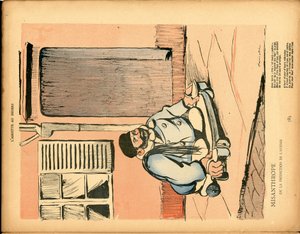 The Butter Plate, number 47, Satirical in Colours by Francisco Sancha y Lengo