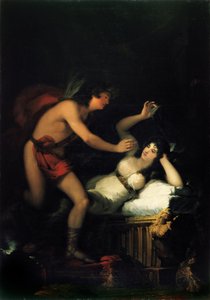 Allegory of Love: Cupid and Psyche by Francisco de Goya