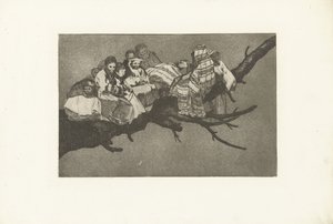 Ridiculous Folly (Los Disparates, Los Proverbios) by Francisco de Goya