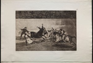 Bullfights: The Death of Pepe Illo 2nd Composition
