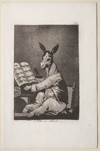 And So was His Grandfather. by Francisco de Goya