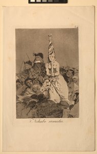 Caprichos: Nothing Could Be Done About It by Francisco de Goya