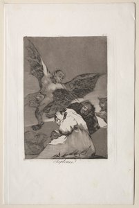 Tale-Bearers-Blasts of Wind by Francisco de Goya