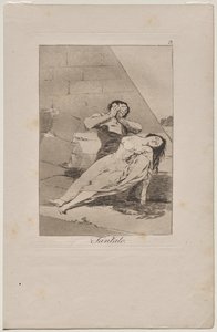 Caprichos: Tantalus by Francisco de Goya