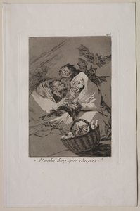 There is Plenty to Suck by Francisco de Goya