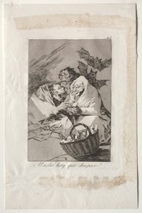 Caprichos: There is Plenty to Suck by Francisco de Goya