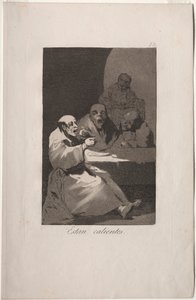 Caprichos: They are Hot by Francisco de Goya