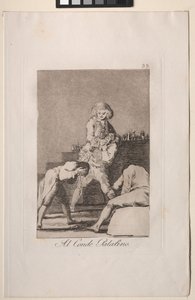 To the Count Palatine or Count of the Palate by Francisco de Goya